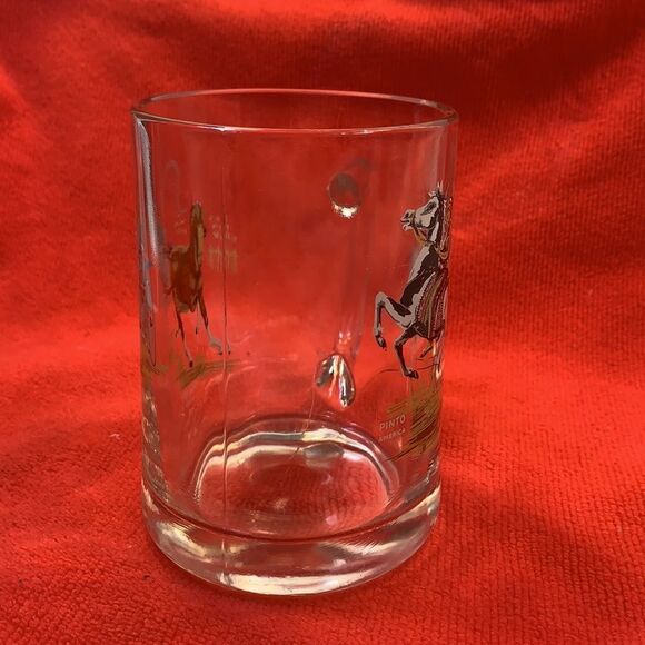 Pinto America Hackney Britain Heavy Clear Glass Coffee Tea Cocoa Collector Mug - Picture 4 of 4